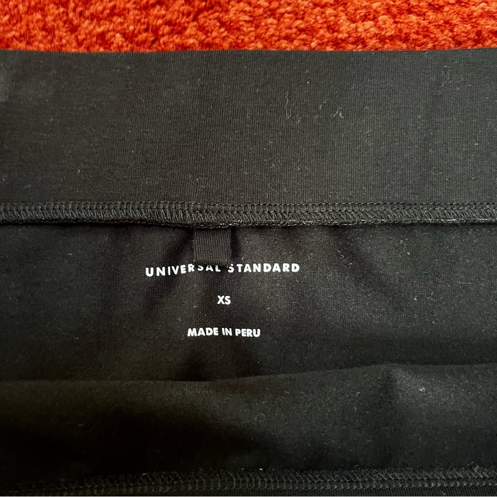 Universal Standard Classic Black Pencil Skirt - Picture 2 of 3